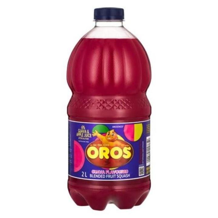 Brookes Squash Oros' Guava 2 Litre Bottle