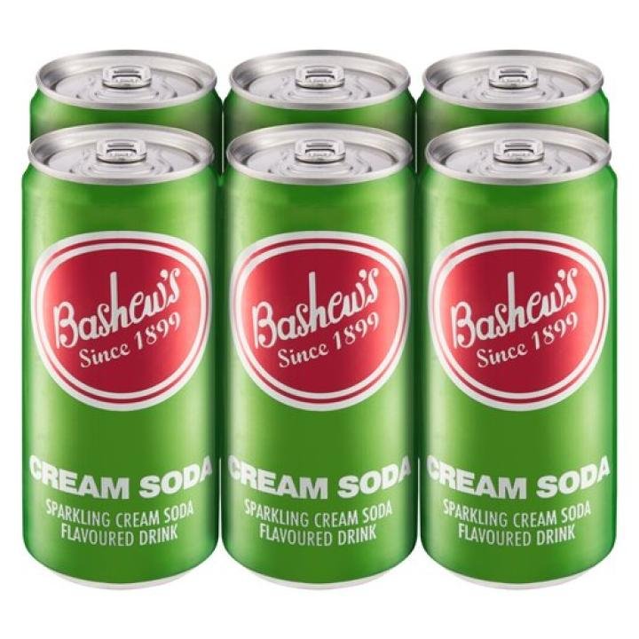 bashews cream soda6x300ml