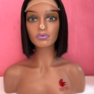 10-Inch 5x5 Closure Wig – Natural Black