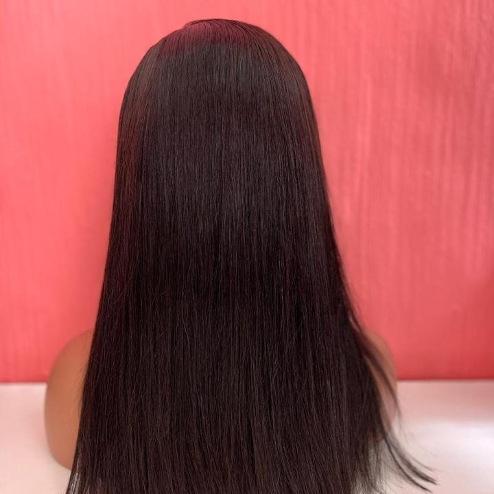 18-Inch Full Frontal Wig – Natural Black