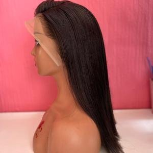 18-Inch Full Frontal Wig – Natural Black