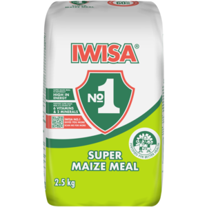 Iwisa No.1 Maize Meal 2.5kg Bag