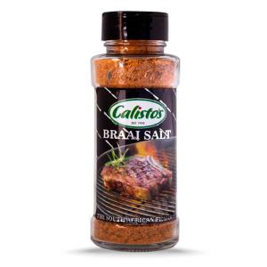 Calisto's Spice Bottles Braai Salt 190g Bottle