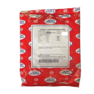 Crown National 4420055 Orig Plaaswors B/Wors 1.1kg Bag