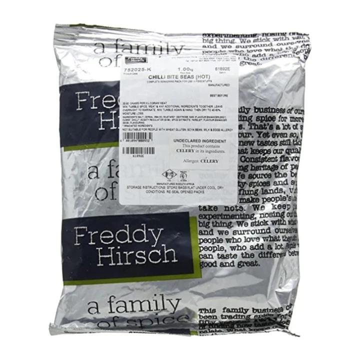 Freddy Hirsch 752025-K Chilli Bite Seas (Hot) 1kg Bag