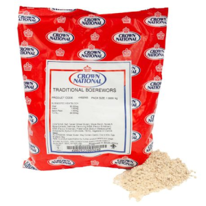 Crown National 4402565 Traditional B/Wors 1kg Bag