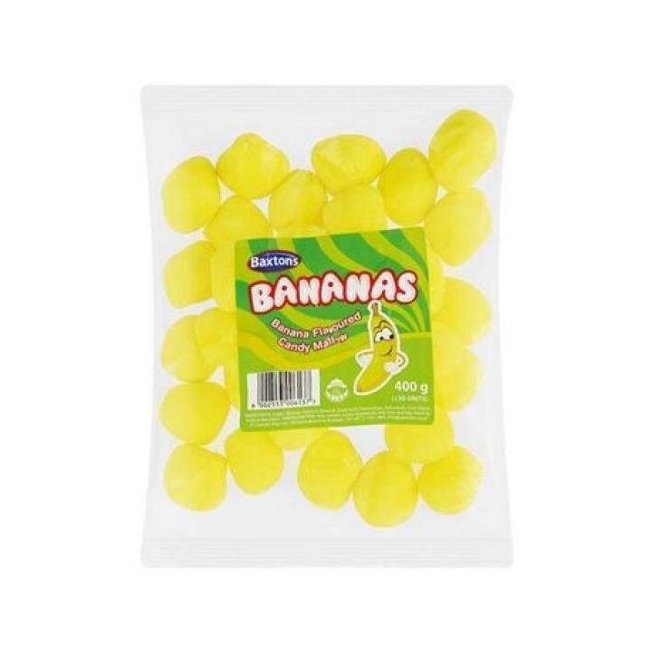 Baxton Sweets Bananas 400g Bag