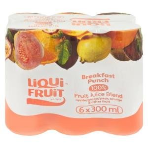 Liqui-Fruit Breakfast Punch 6 x 330ml Cans