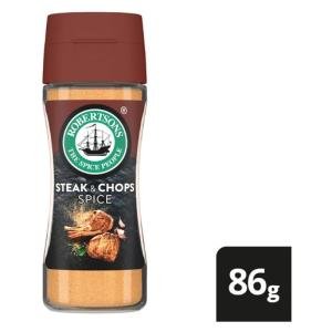Robertson's Spices Steak & Chops 86g Bottle