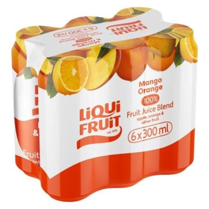 Liqui-Fruit Mango & Orange 6 x 330ml Cans