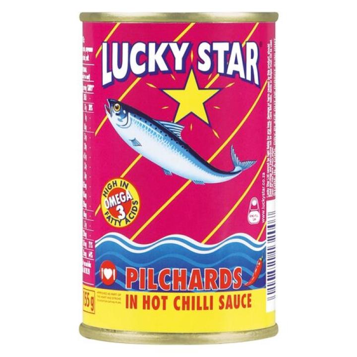 Lucky Star Pilchards in Chilli 155g